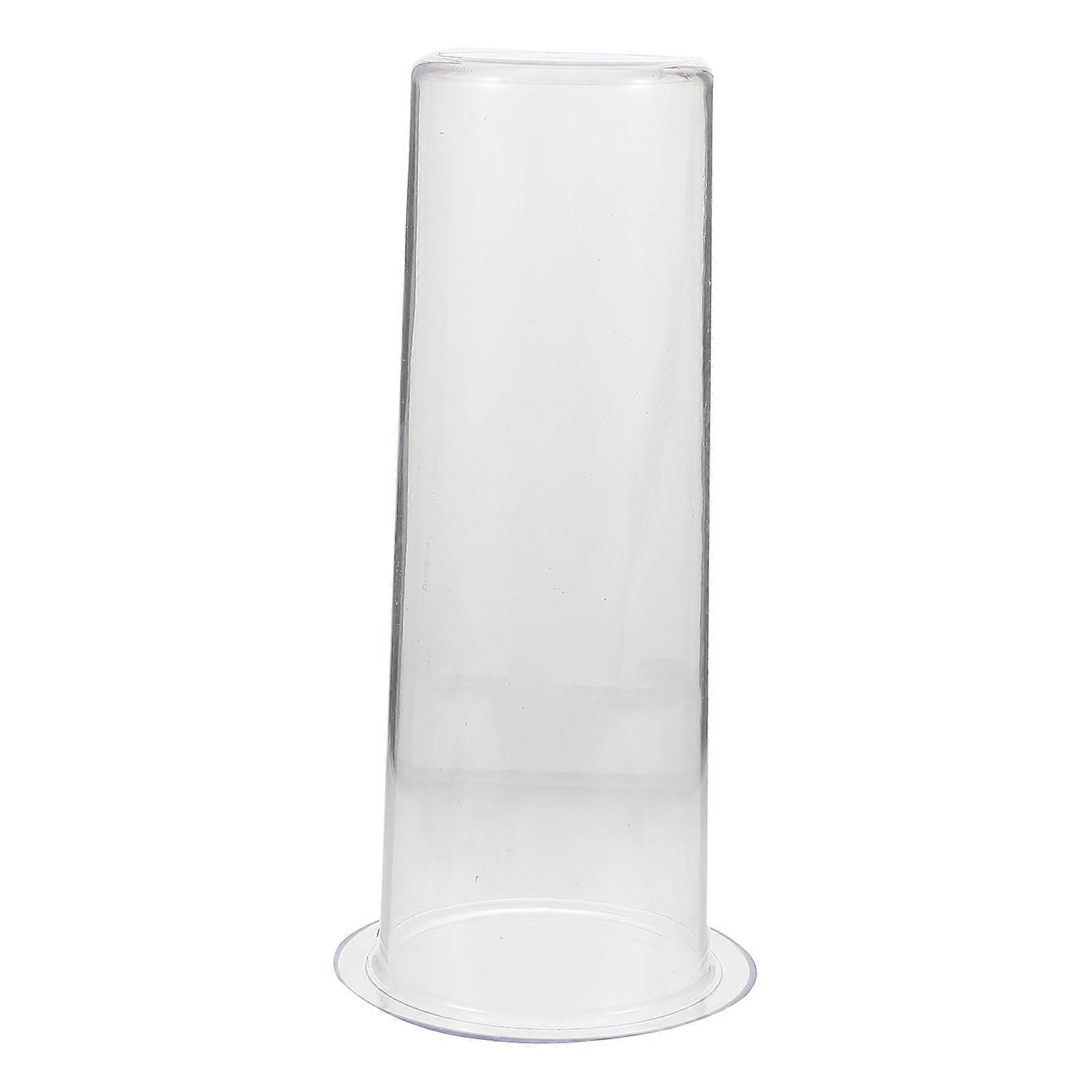Beverage Dispenser Ice Cube Holder Acrylic Cylinder For Parties Minimalist Style 1Set