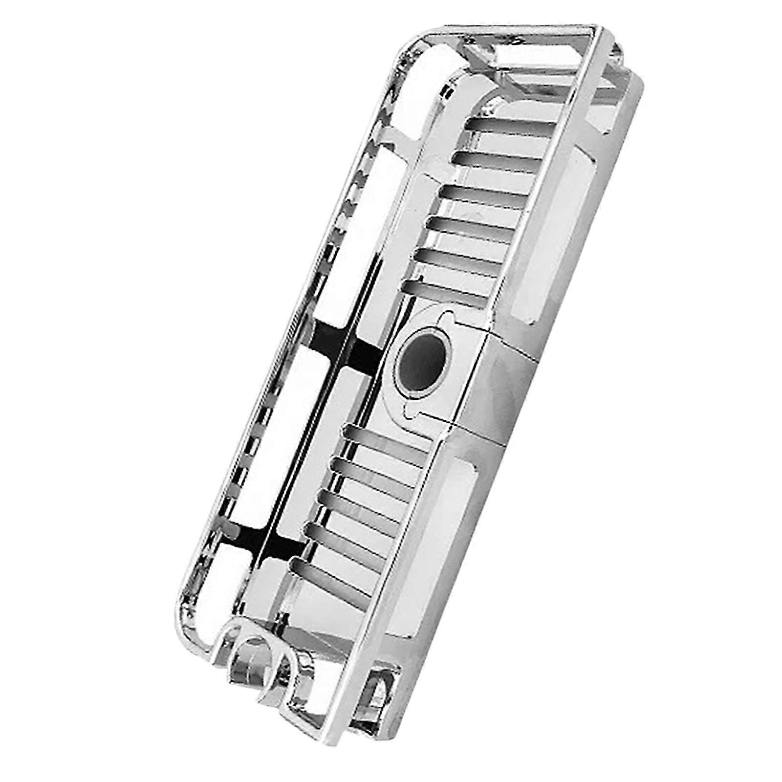 Shower Rack Organizer For Modern Bathroom Use Silver ABS Storage 1Set