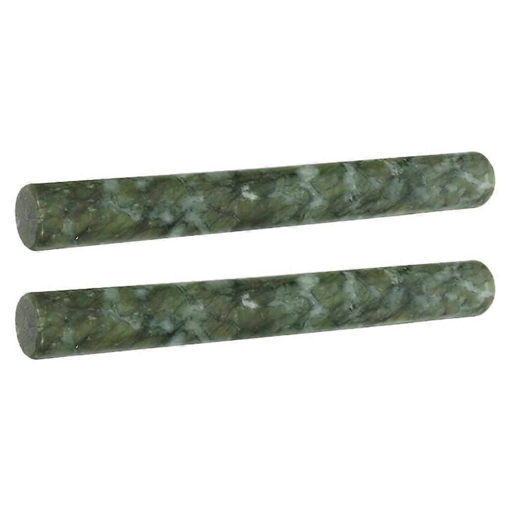 4Pcs Jade Rolling Pin for Baking Non-Stick Natural Stone Dough Roller