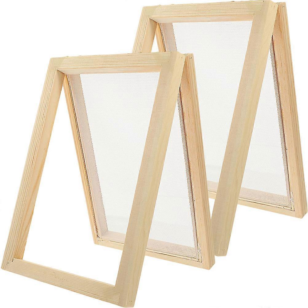 Wooden DIY Frame for Paper Crafting 10Pcs Paper Making Screen