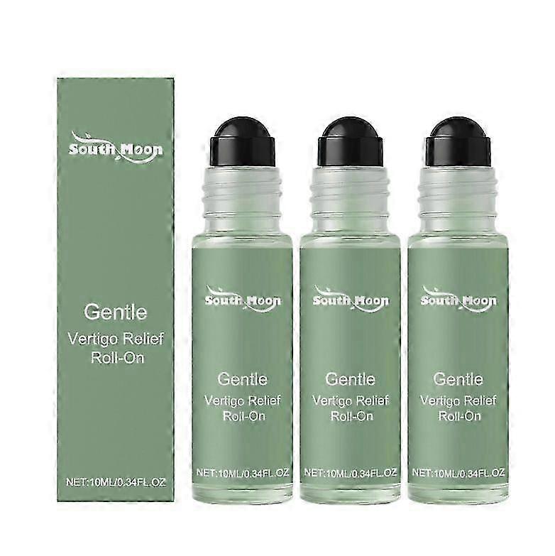 1~3x Anti-Dizzy Roll-On, Vertigo Ease Roller 10ml, Natural & Fast-Acting Essential Oils for Vertigo and Dizziness Support new 2025