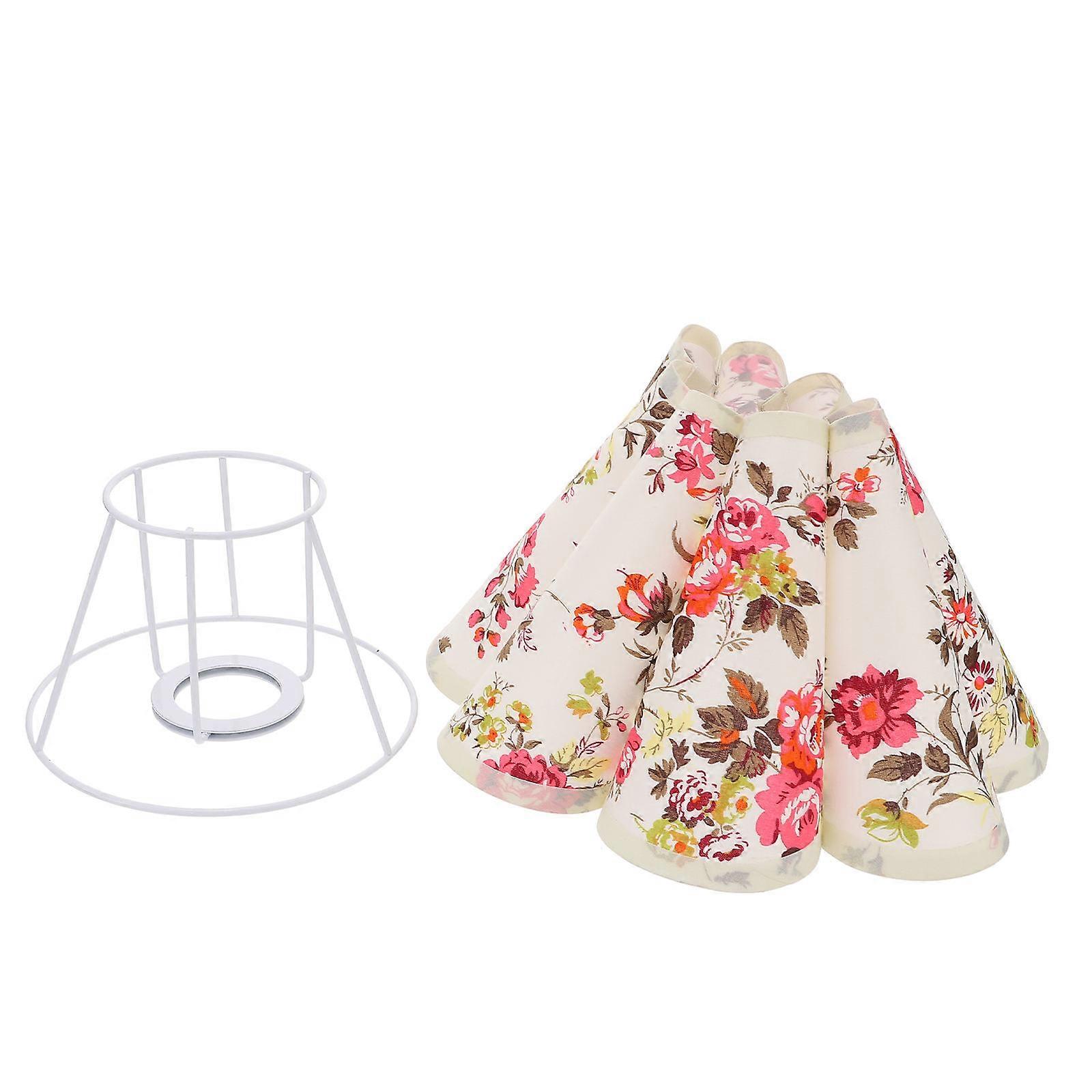 Household Lampshade Multi Color 24x24x14cm Stylish Lampshade Dust Protection For Study 1Pack
