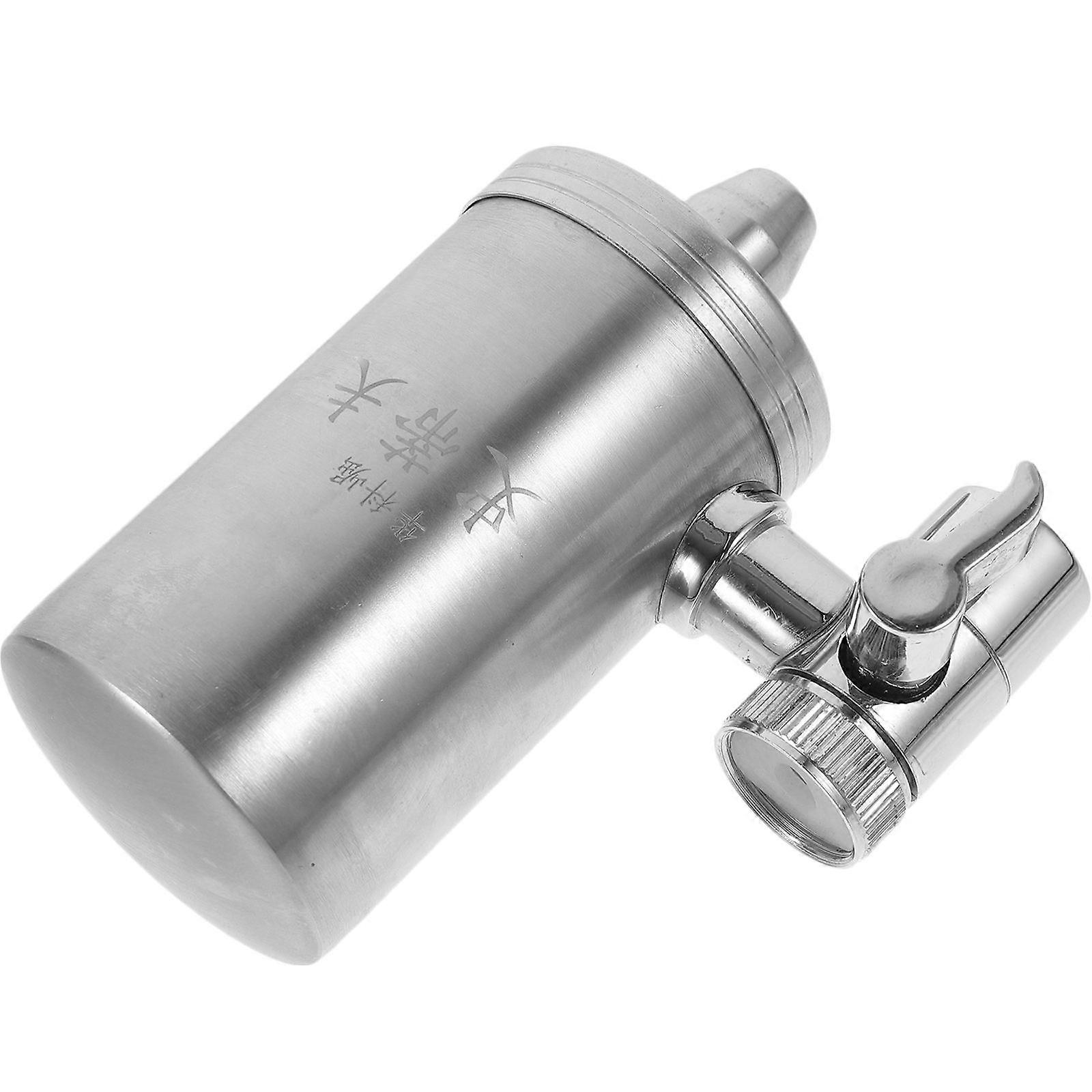 Faucet Water Purifier 5Pcs Pack Ideal For Household Drinking Water And Cooking Featuring Rectangular Design And Water Purification Function