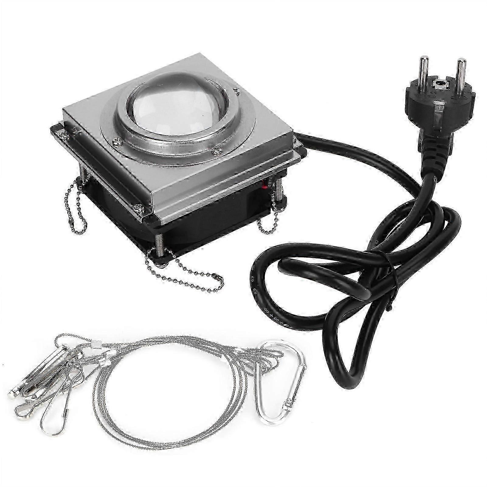 300W LED COB a spettro completo per piante, bianco argento, EU AC170-330V