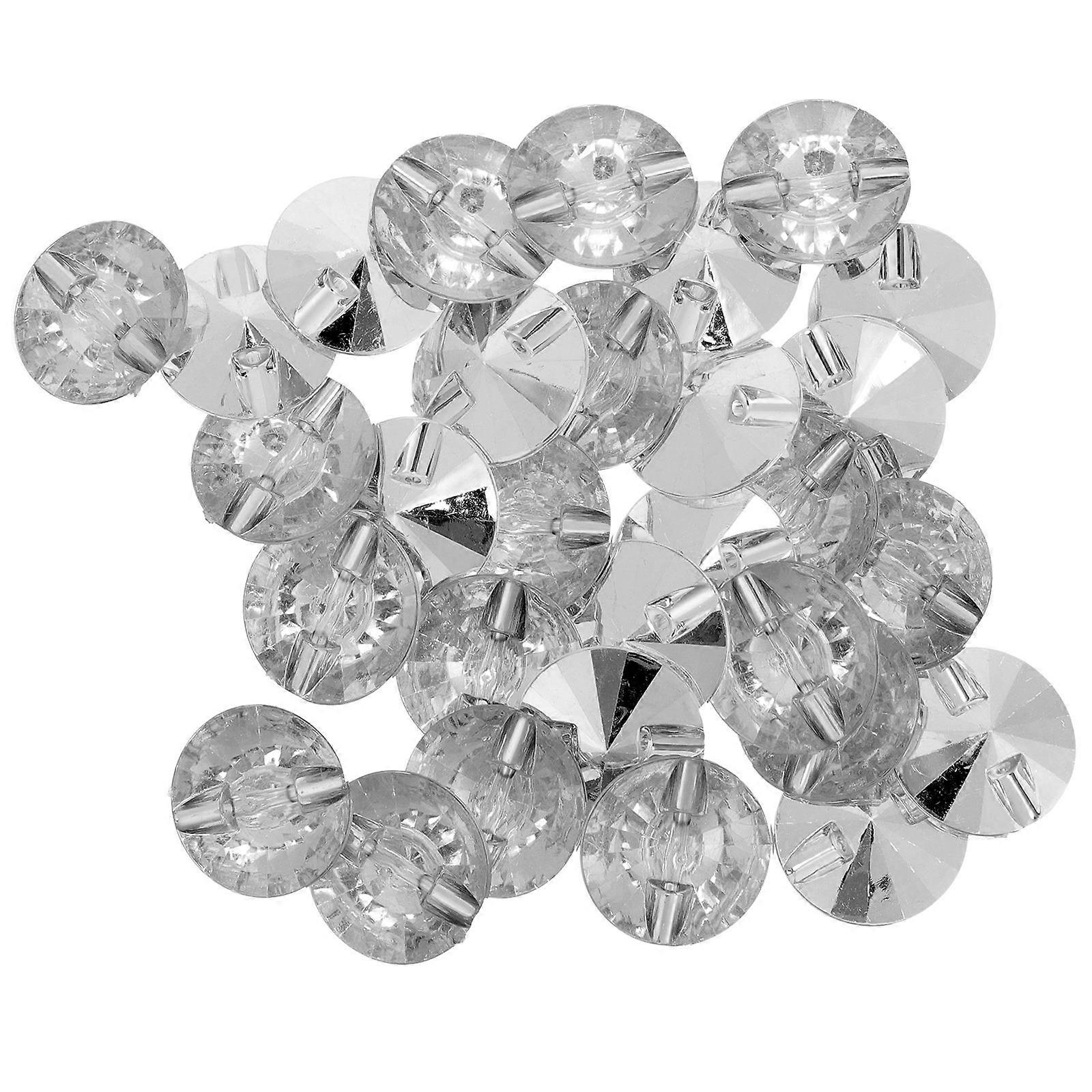 Acrylic Decorative Crystal Button Sofa Rhinestone Buttons for DIY 1000 Pieces