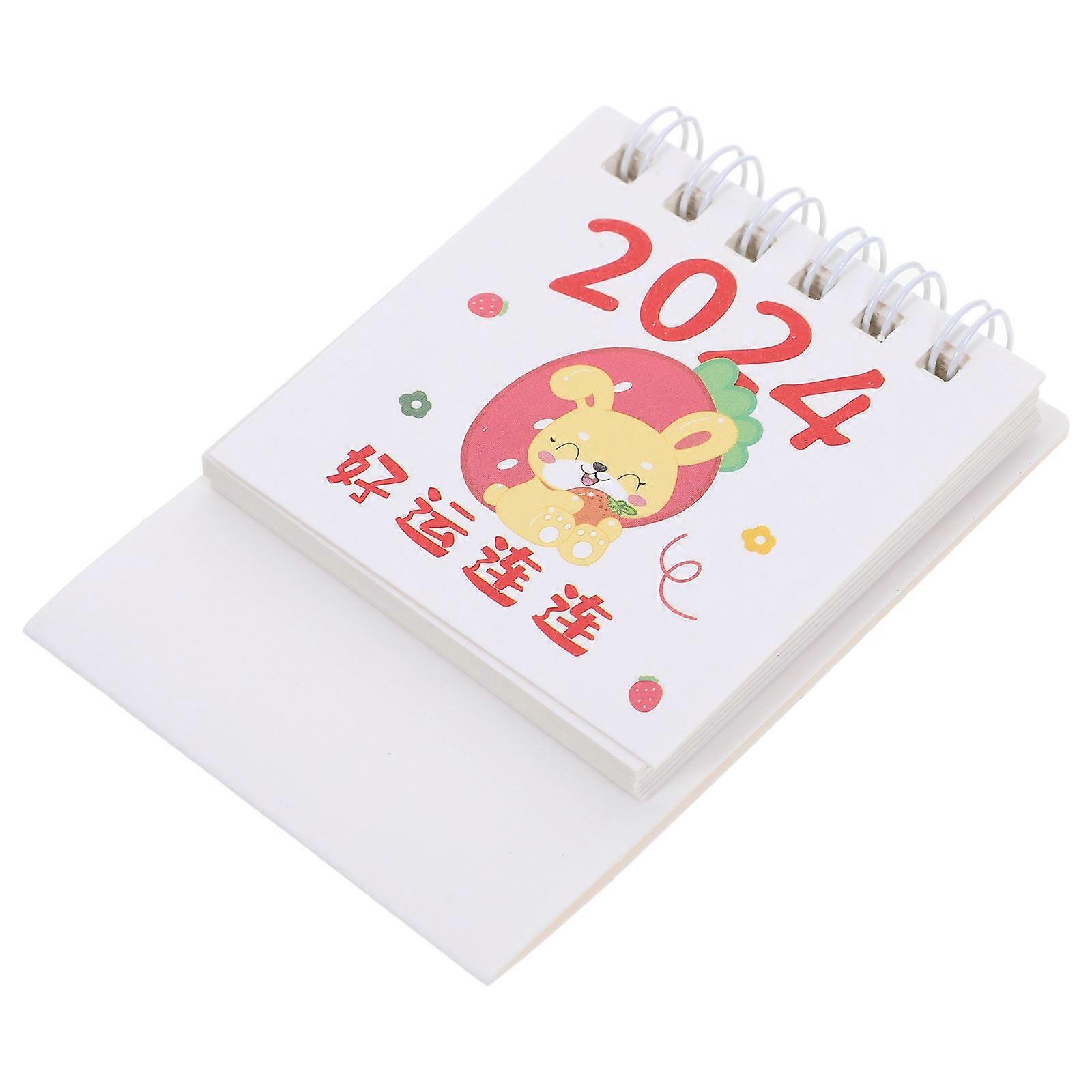 Standing Desk Calendar For Office Daily Use Scheduling Needs 9X6.5CM 1Pack