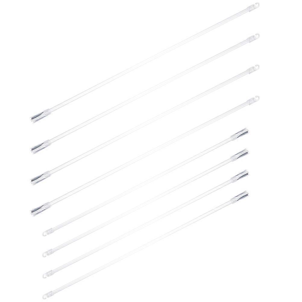 16Pcs Silver Vertical Blind Wand Replacement Rods for Home Use