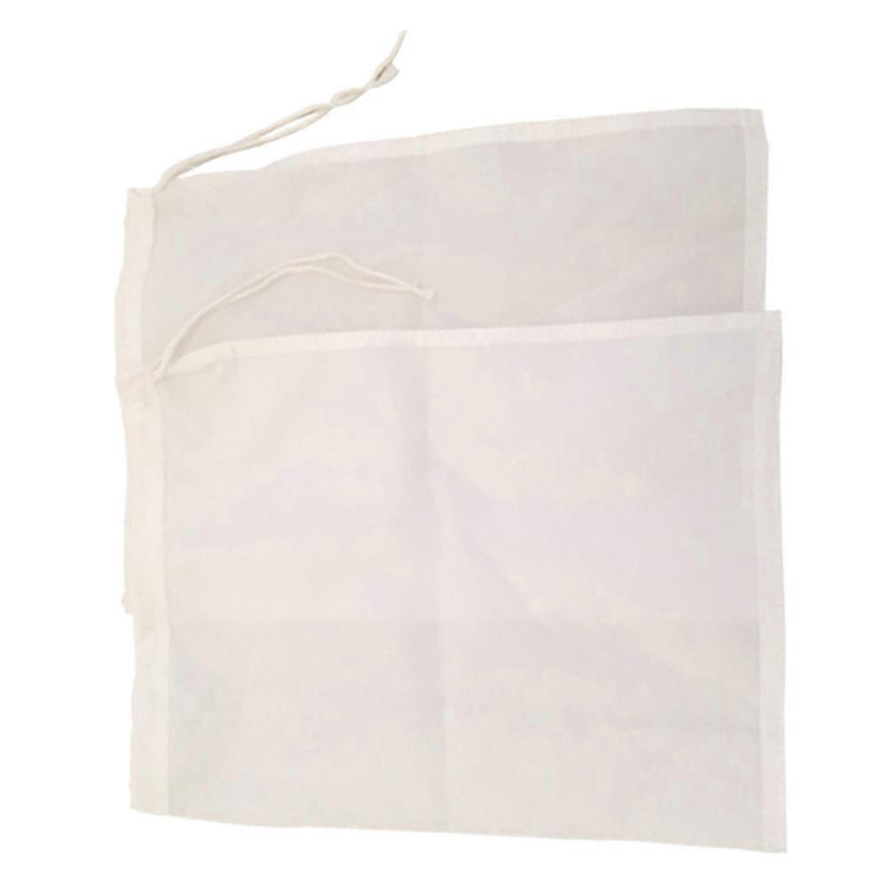 Winemaking Filter Bags Filtration Coffee Maker Milk Filter Rectangular 45X30CM White 2Pcs