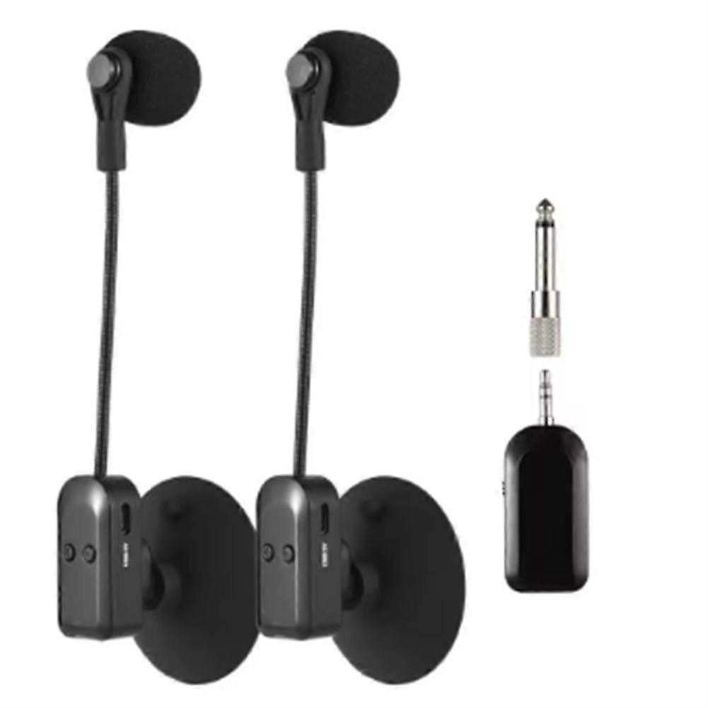 2.4G Wireless Instrument Microphone with Detachable Suction Cup for Violin Cello Accordion Speakers