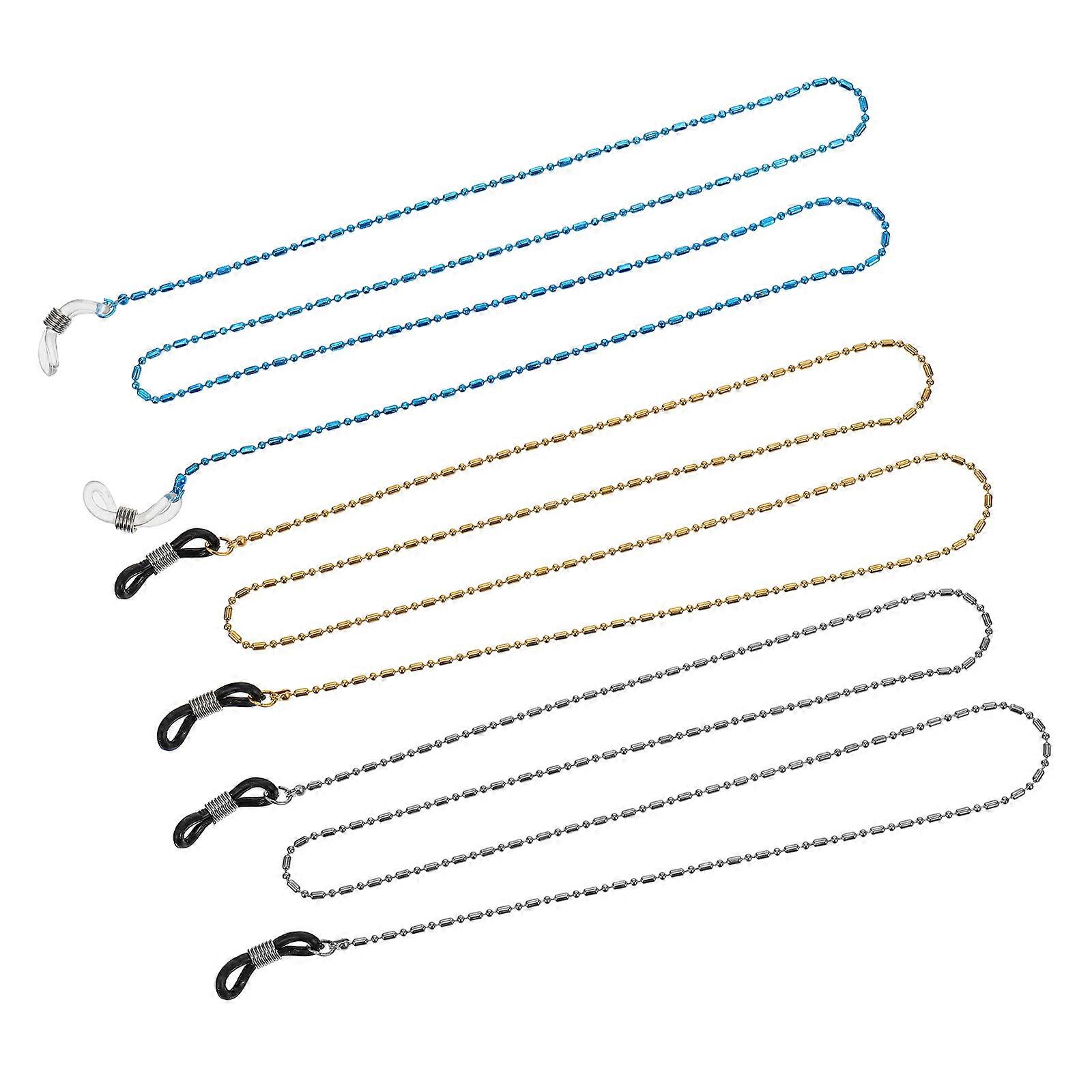 Glasses Chain Decorative Chains for Anti-Lost Use 21Pcs Assorted
