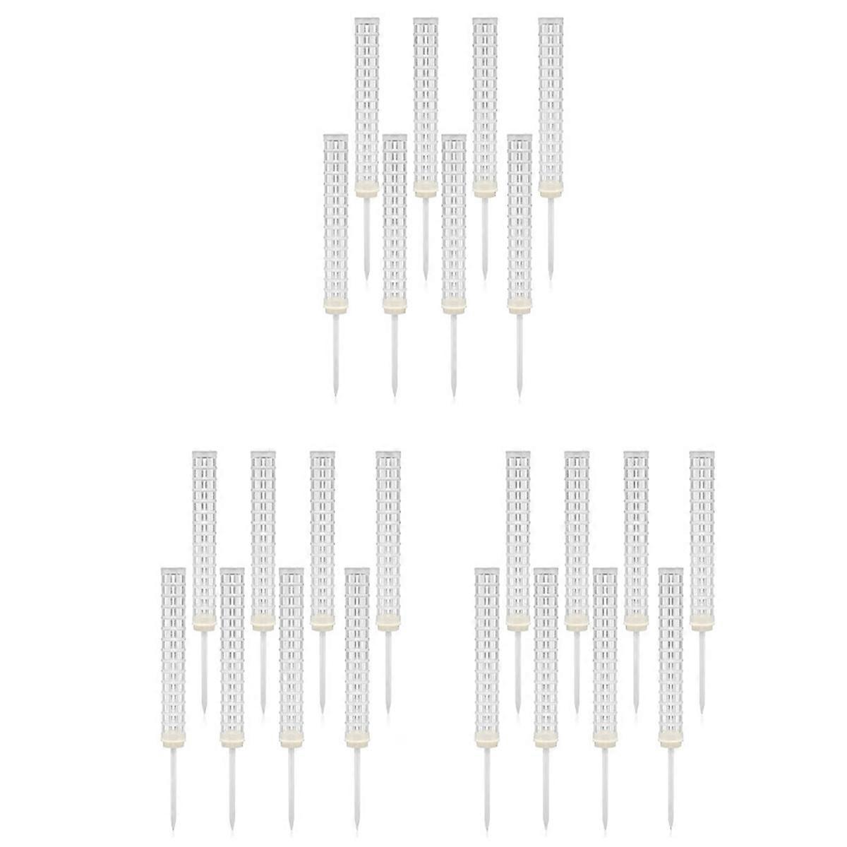 8 Pieces Moss Pole Coir Moss Pole Stick Stackable Plant Stakes