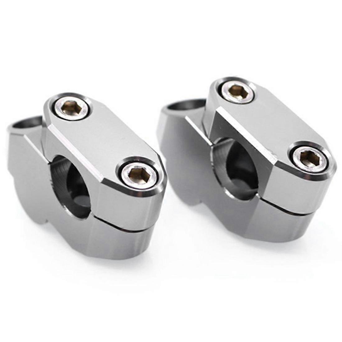 Handlebar Risers Mount Back Moved Up for Honda CBF1000 NC750(Silver)
