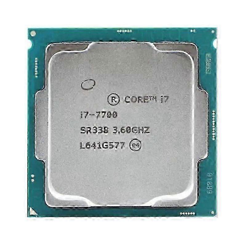 Core i7-7700 CPU - Socket LGA 1151 4 Cores 8 Threads 3.6GHz 8MB L3 Cache 65W. 2025