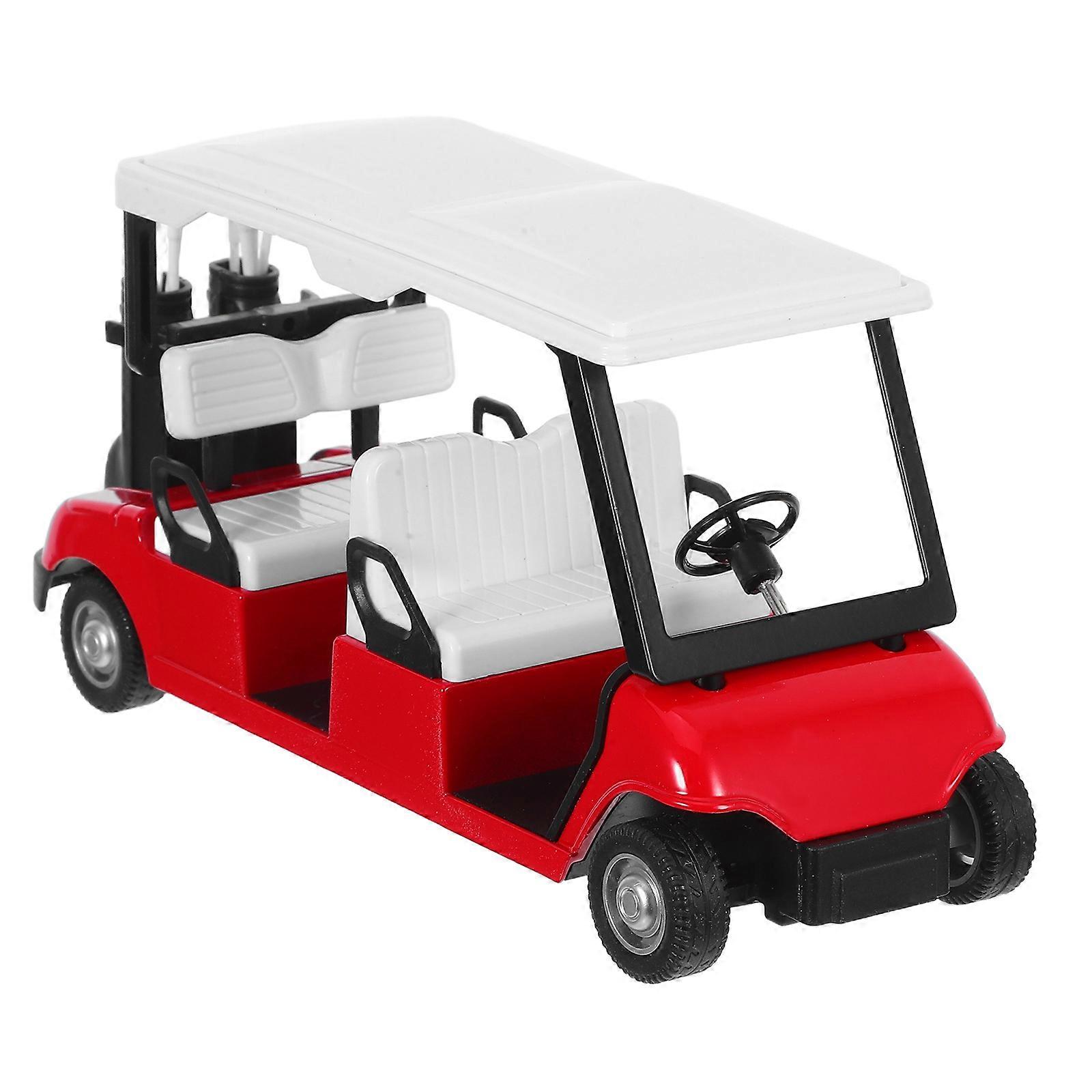 Mini Golf Cart Model with Pullback Action for Collectors