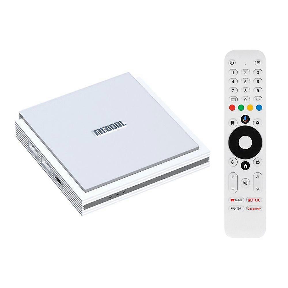 Android 11 Dual-band WiFi Smart Voice TV Box UK Plug