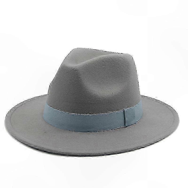 Cappelli Fedora classici per donne e uomini, elegante chiesa invernale e accessorio da sposa