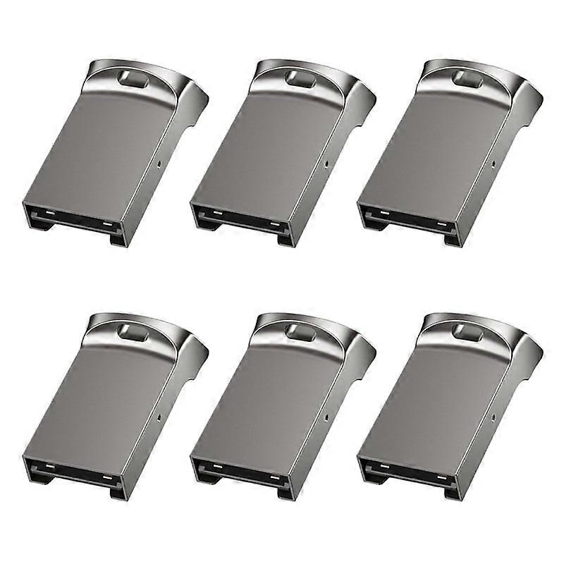 6X Mini TF Card Reader USB Computer Card Reader TF Card Memory Reader Adapter with LED Indicator for Computer Car Audio