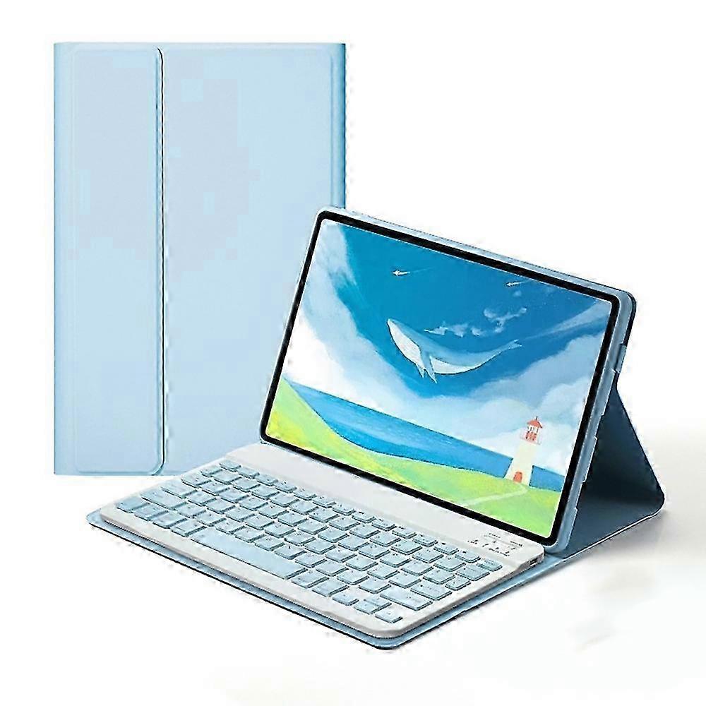 25-26 IPad Keyboard Case, Magnetic Detachable Wireless Bluetooth Keyboard Case with Pencil Holder