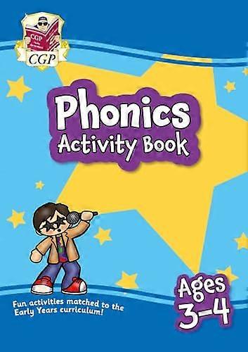 Phonics Activity Book for Ages 3 4 (Preschool)