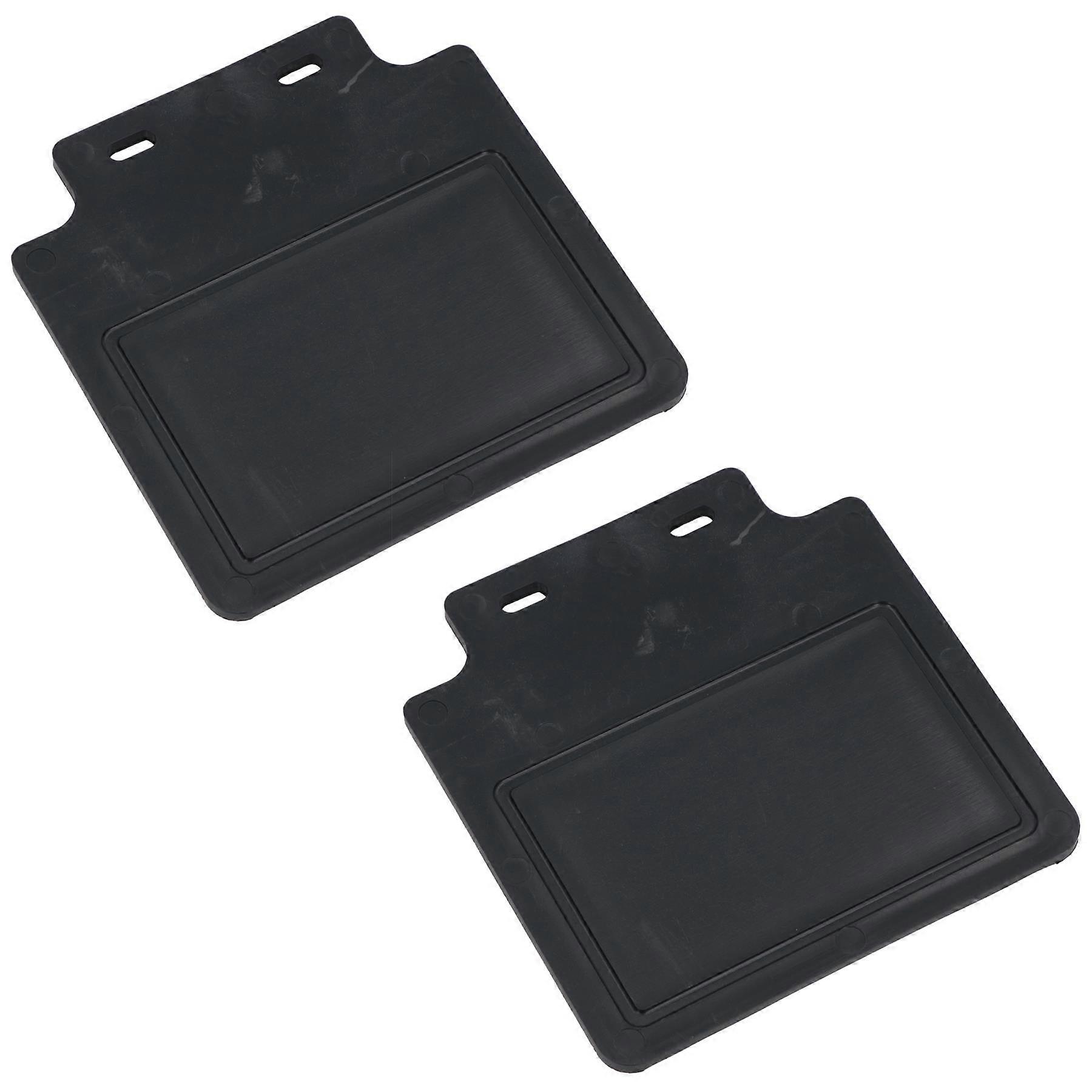 PAIR SMALL Trailer Wheel Mudflap Rain Spray Suppression Caravan Mud Flap