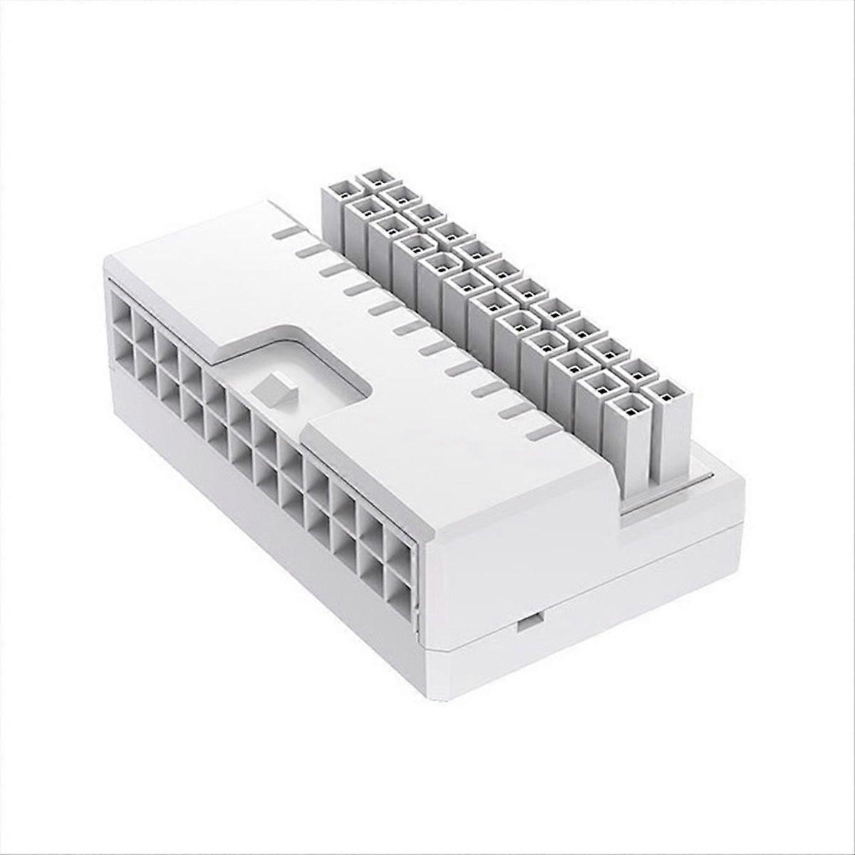 ATX 24Pin ARGB Adapter 90°Converter White