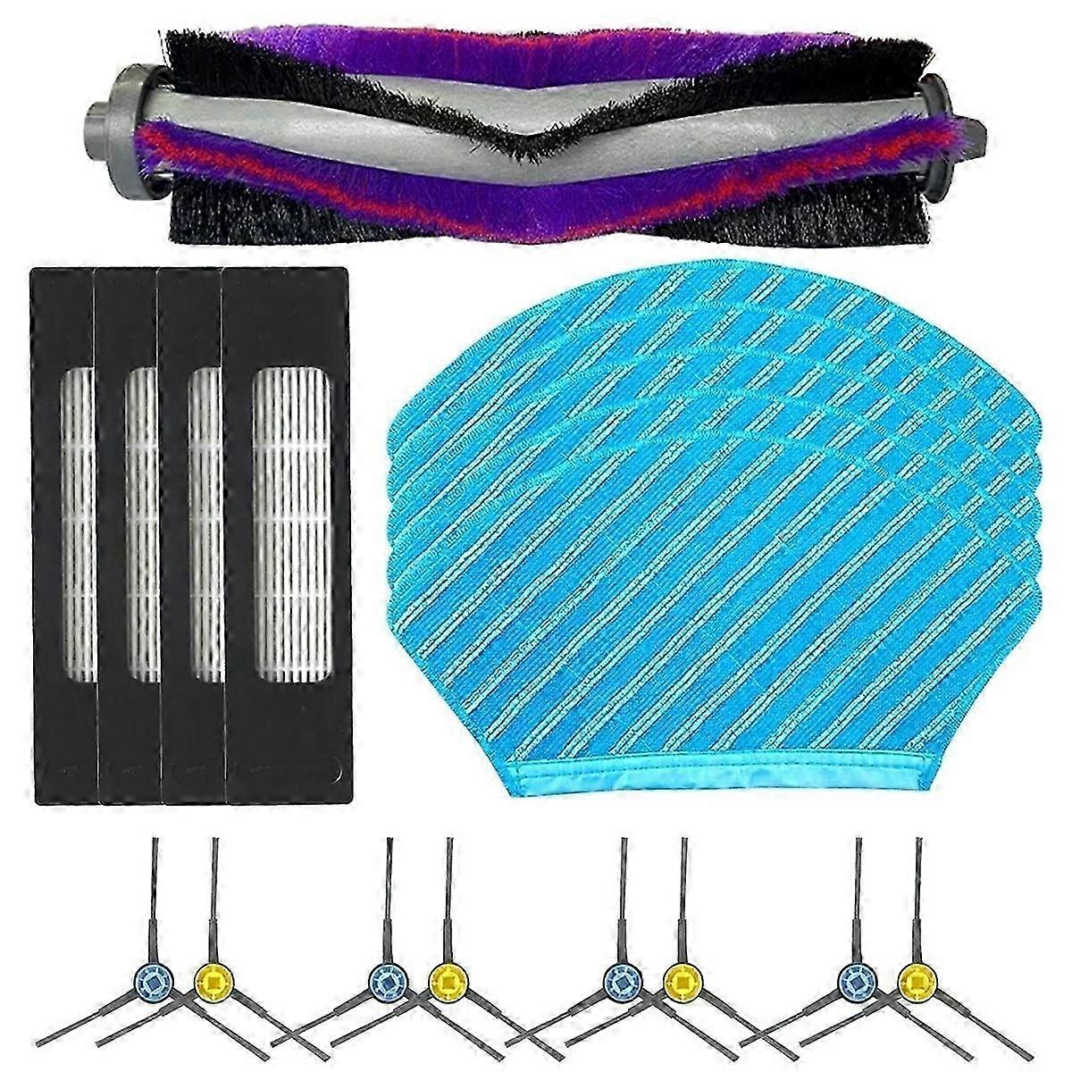 For M7 M7 Pro M7 / NER700 Robot Vacuum Cleaner Mop Rag Cloth Side Brush Hepa Filter Set Accessories-Good
