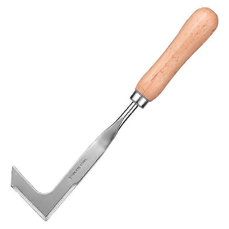 Manual Weeder Knife Crack Weeder L Shaped Patio Knife Side Step Weeding Tool Patio Scraper Knife