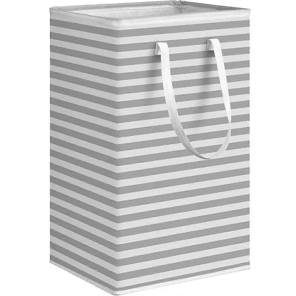 Laundry Basket Waterproof Fabric Foldable Large Capacity Storage Box Style B Clothes Organizer