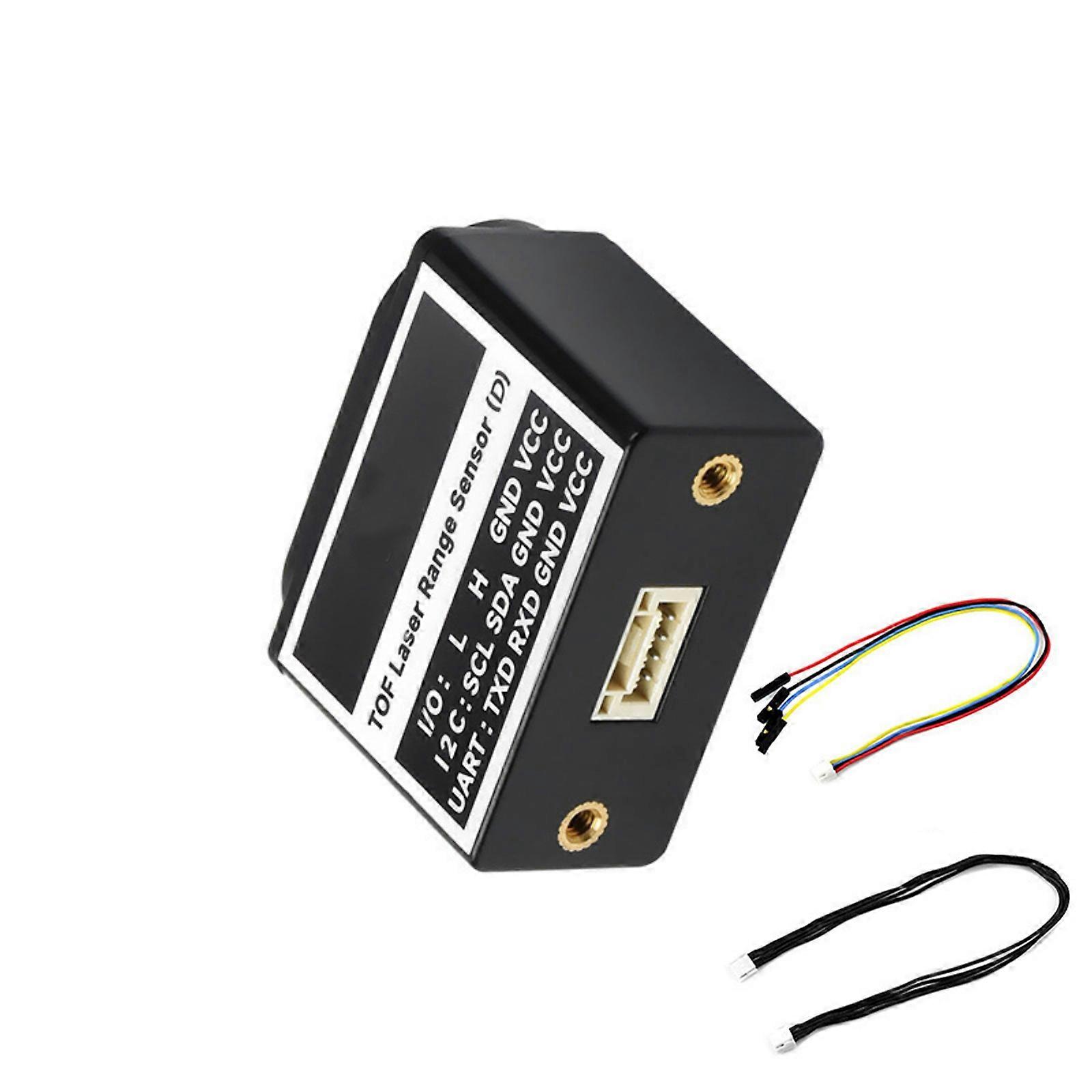 TOF Distance Sensory UART Communication Support 50m Measuring for Height Testing Robot Obstacle Avoidance Accessories Multicolor