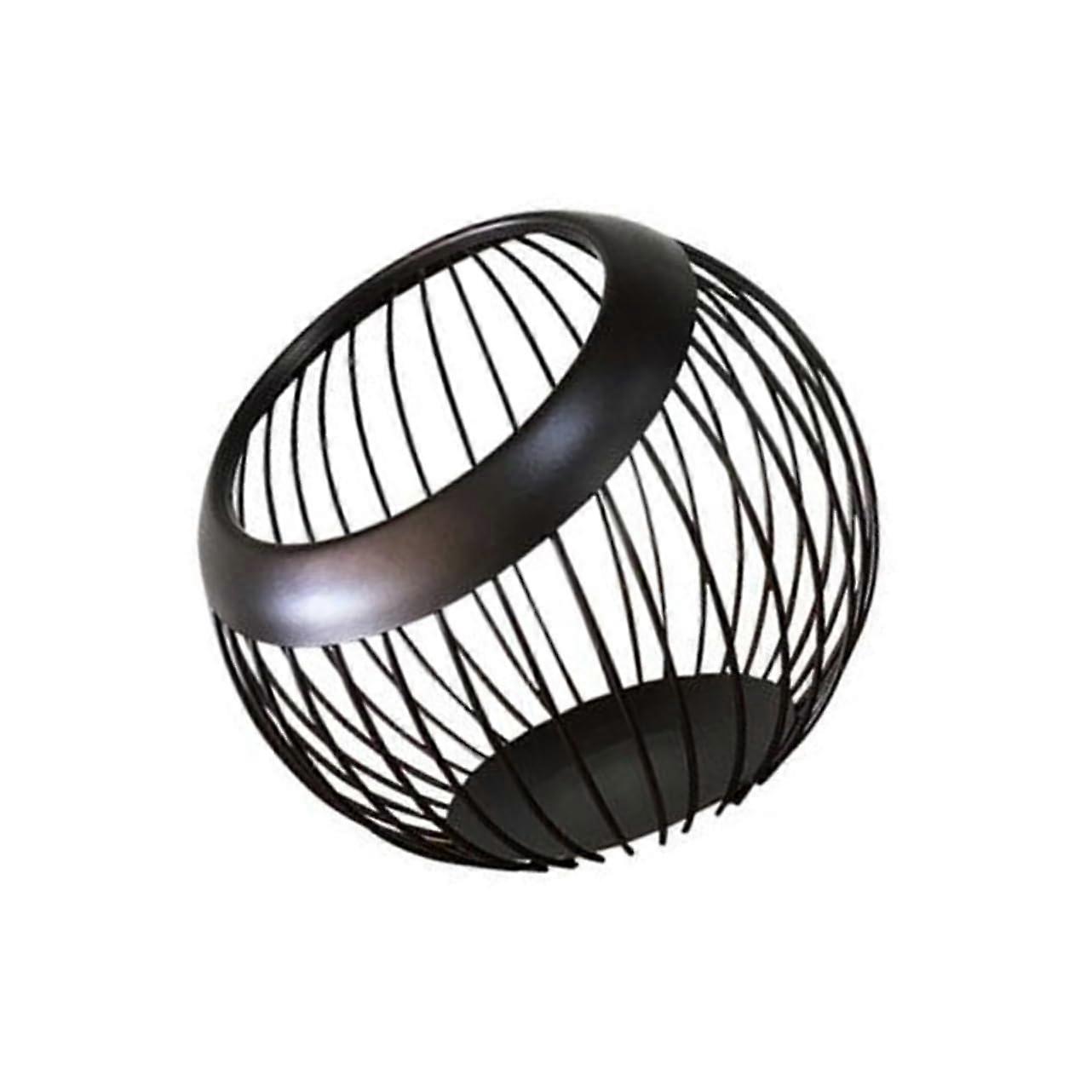 Iron Fruit Storage Basket Kitchen Countertop Fruit Basket Snack Storage Container