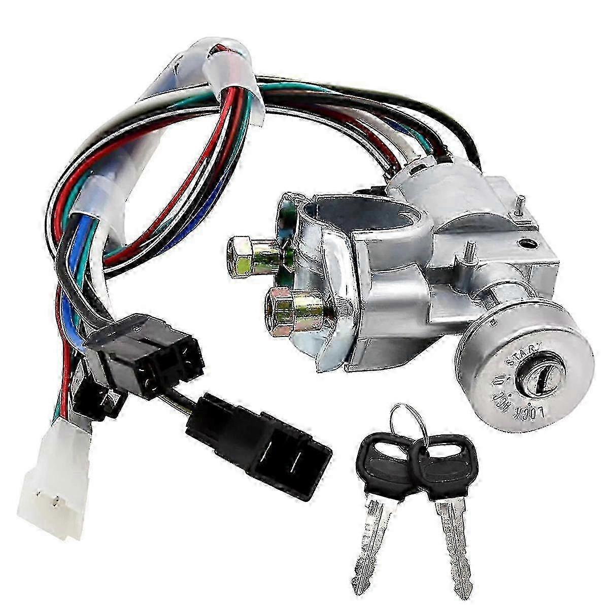 For Mazda Pickup B2000 B2200 B2600 Ignition Switch Lock Barrel Cylinder with Key - Secure Fitment for Mazda Pickups