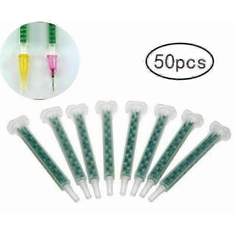 Accessories for two-component glue: Replacement mixing nozzles for 2-component glue, 50 pieces (epoxy glue)