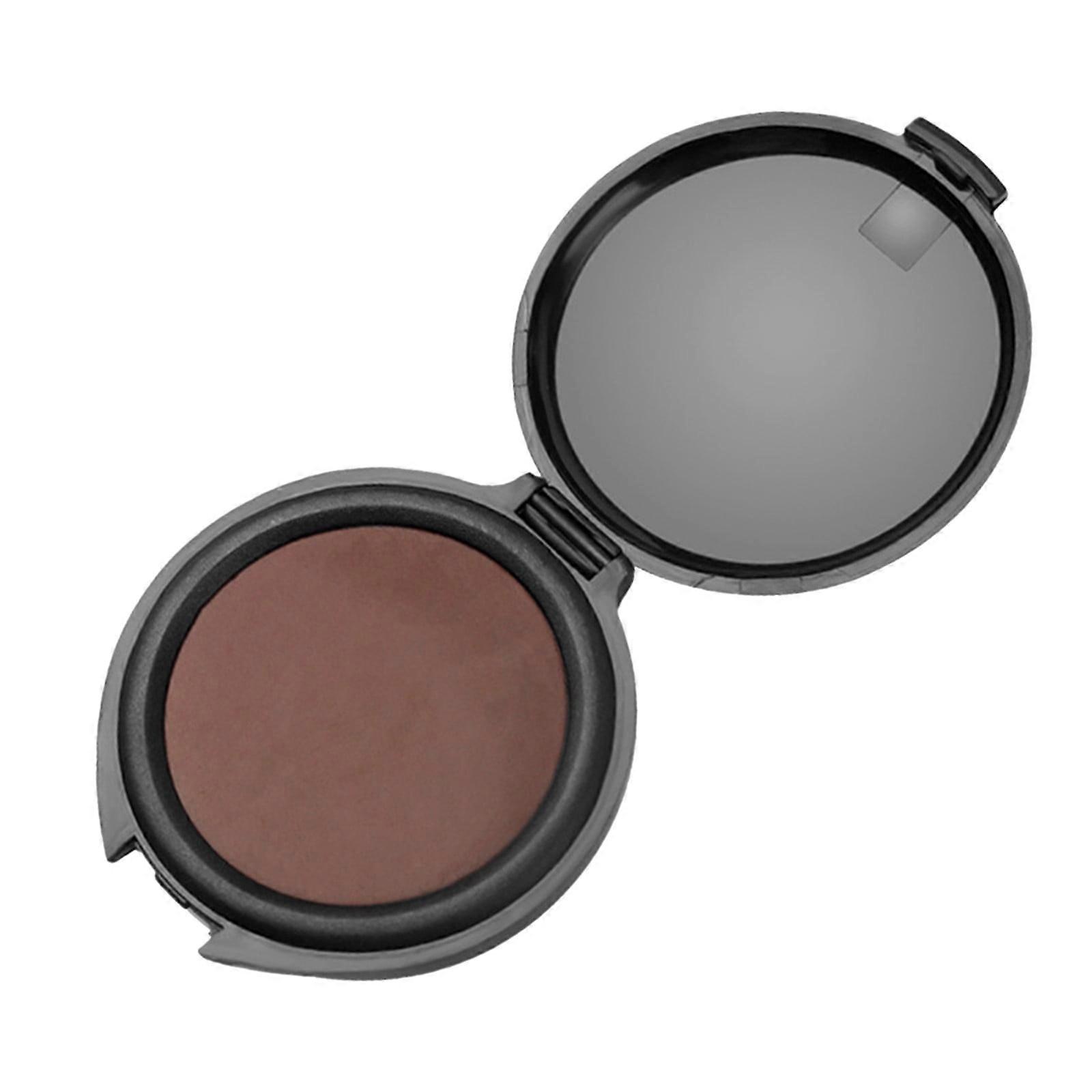 Portable Fingerprint Ink Pad Thumbprint Fingerprint Ink Pad Stamp Pad Compact Size Portable Identification Fingerprint Black Stamp Ink Pad