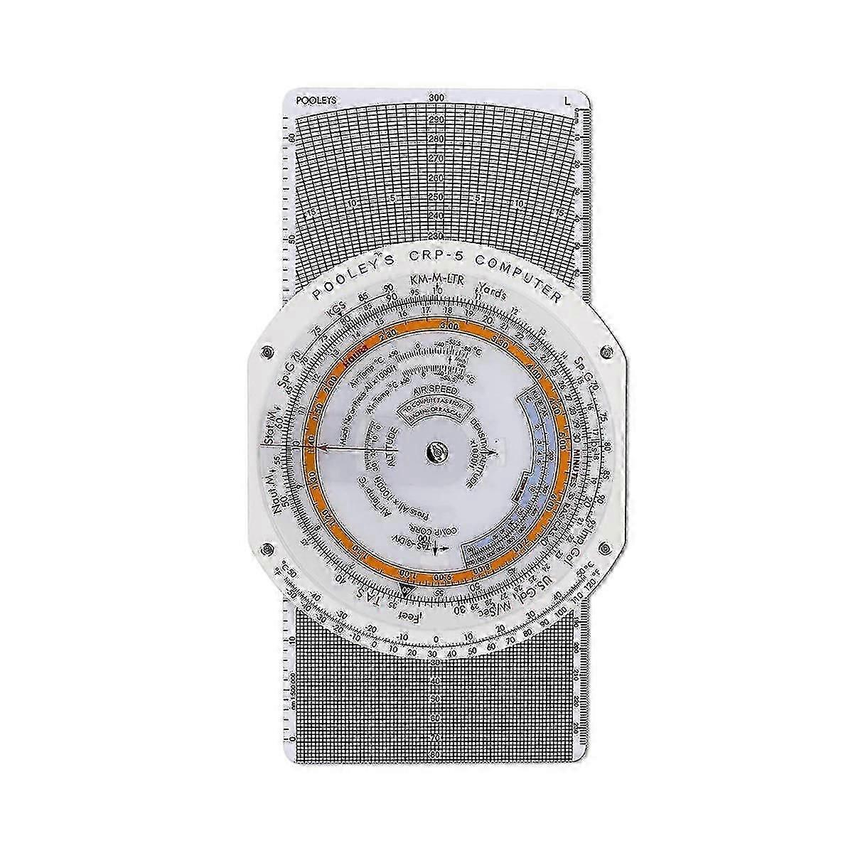 E6B Flight Computer Aviation Plotter Circular Slide Rule Used in Aviation Flight Training