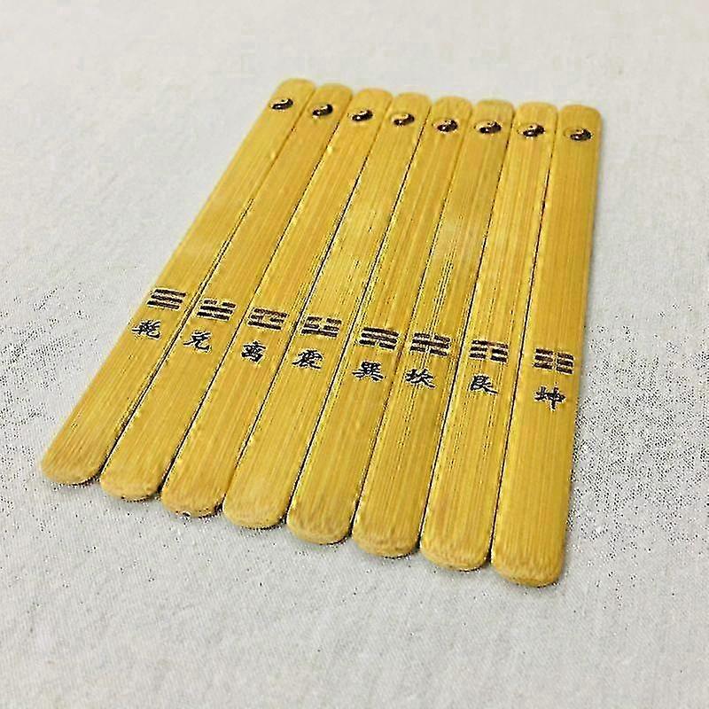 16pcs Divination Sticks: Traditional Bamboo Chinese Fortune Telling Props - Portable Divination Tools For Temples And Shrines