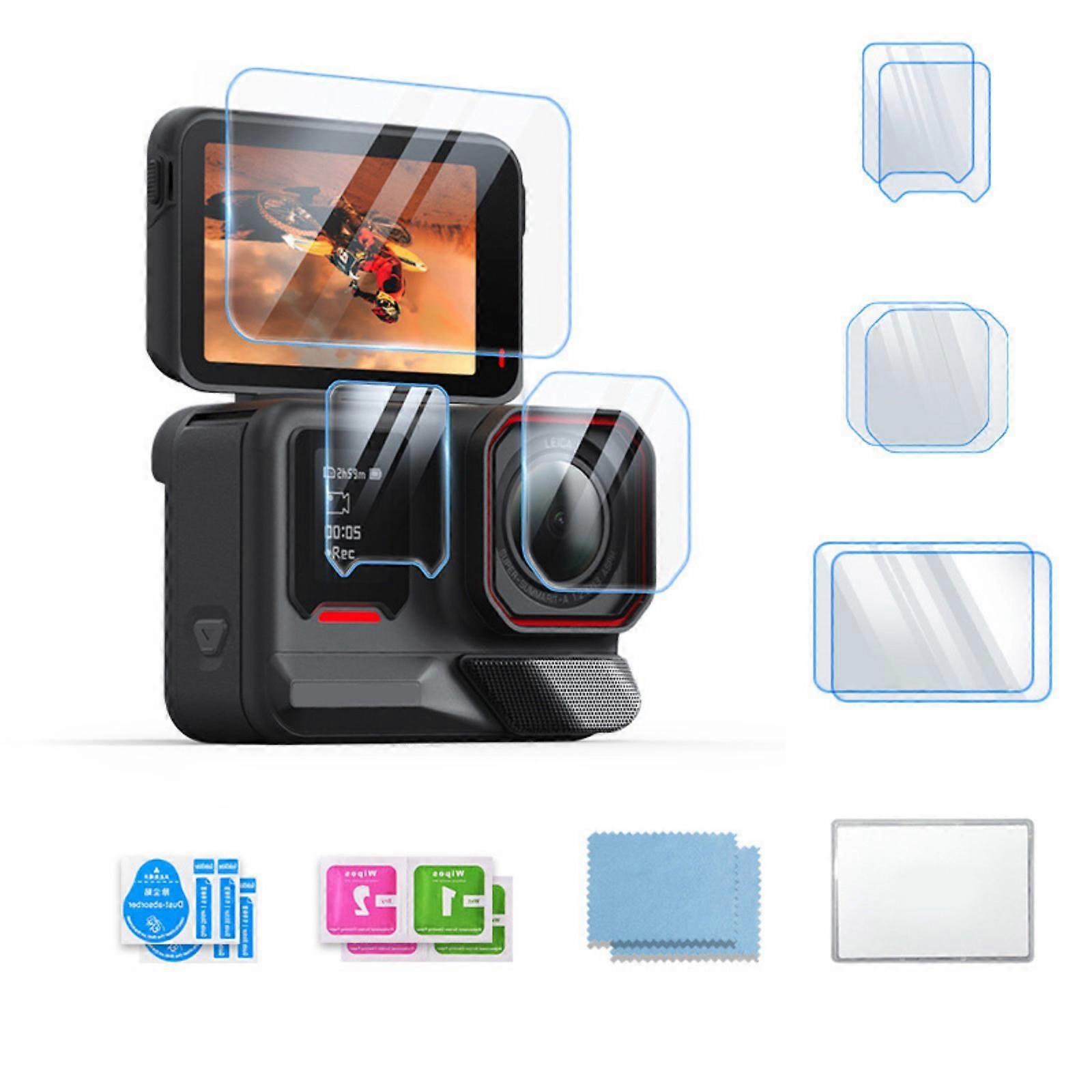 Clear Tempered Glass Film Shield for AcePro2 Camera Protective Layer AntiFingerprint and Scratch Protections Multicolor