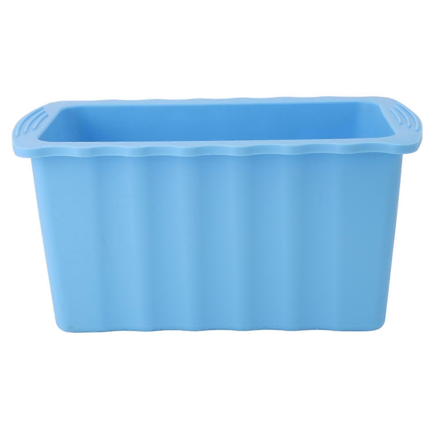 Reusable Silicone Ice Blocks Trays Ice Cube Tray Bricks Maker for Ice Baths Coolers Rectangular Larg