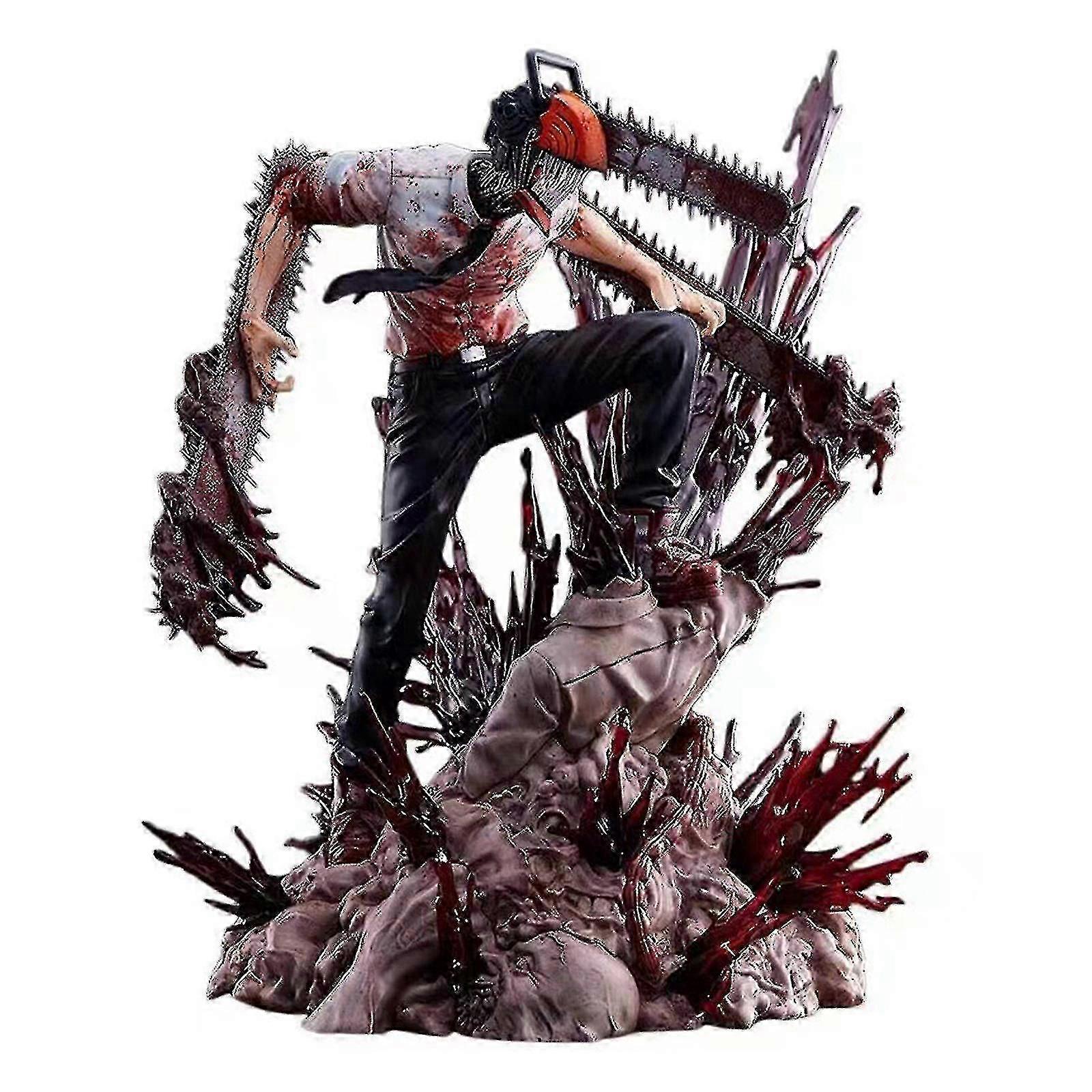 Figura de ação do Denji de Chainsaw Man (25-26 polegadas) em PVC, modelo de 33,8 cm (13,3 polegadas)
