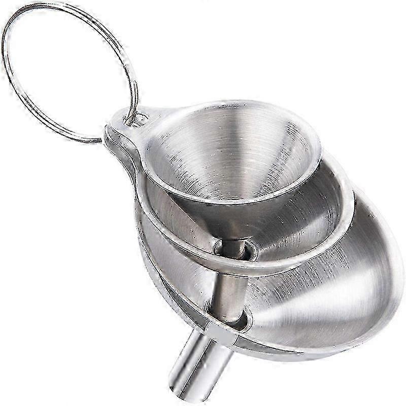 25-26 Funnel stainless steel 3 pcs