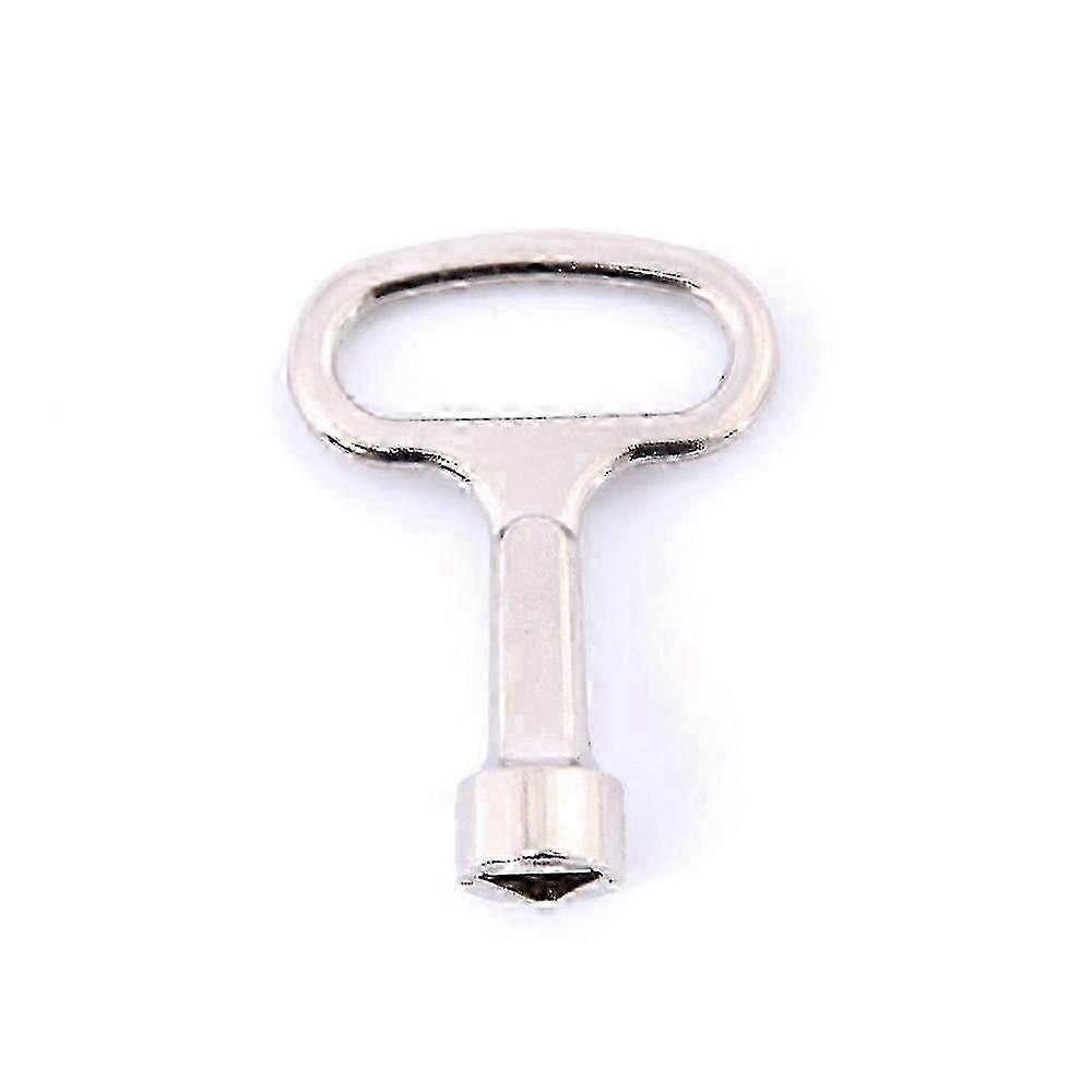 Cupboard Train Metal Triangle Socket Spanner Key For 8Mm Triangular Panel Lock