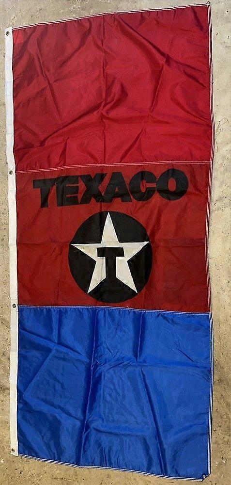 Texaco punainen sininen banneri / lippu