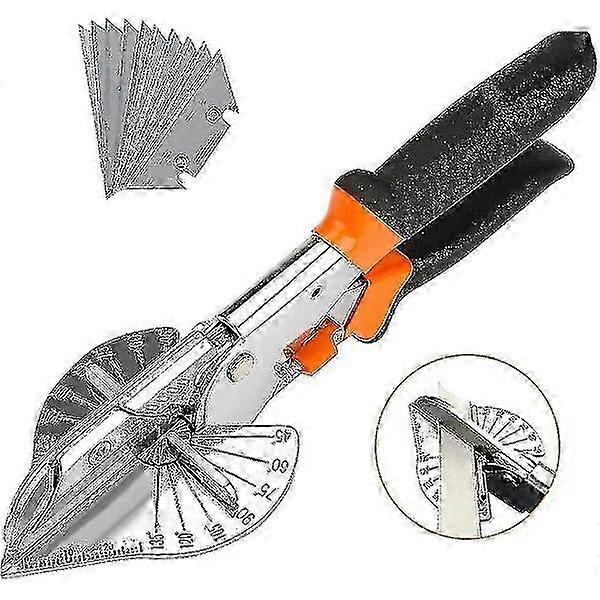 Multi-angle miter saw, multi-functional cable cutter hand tool 45 degrees to 135 degrees miter saw
