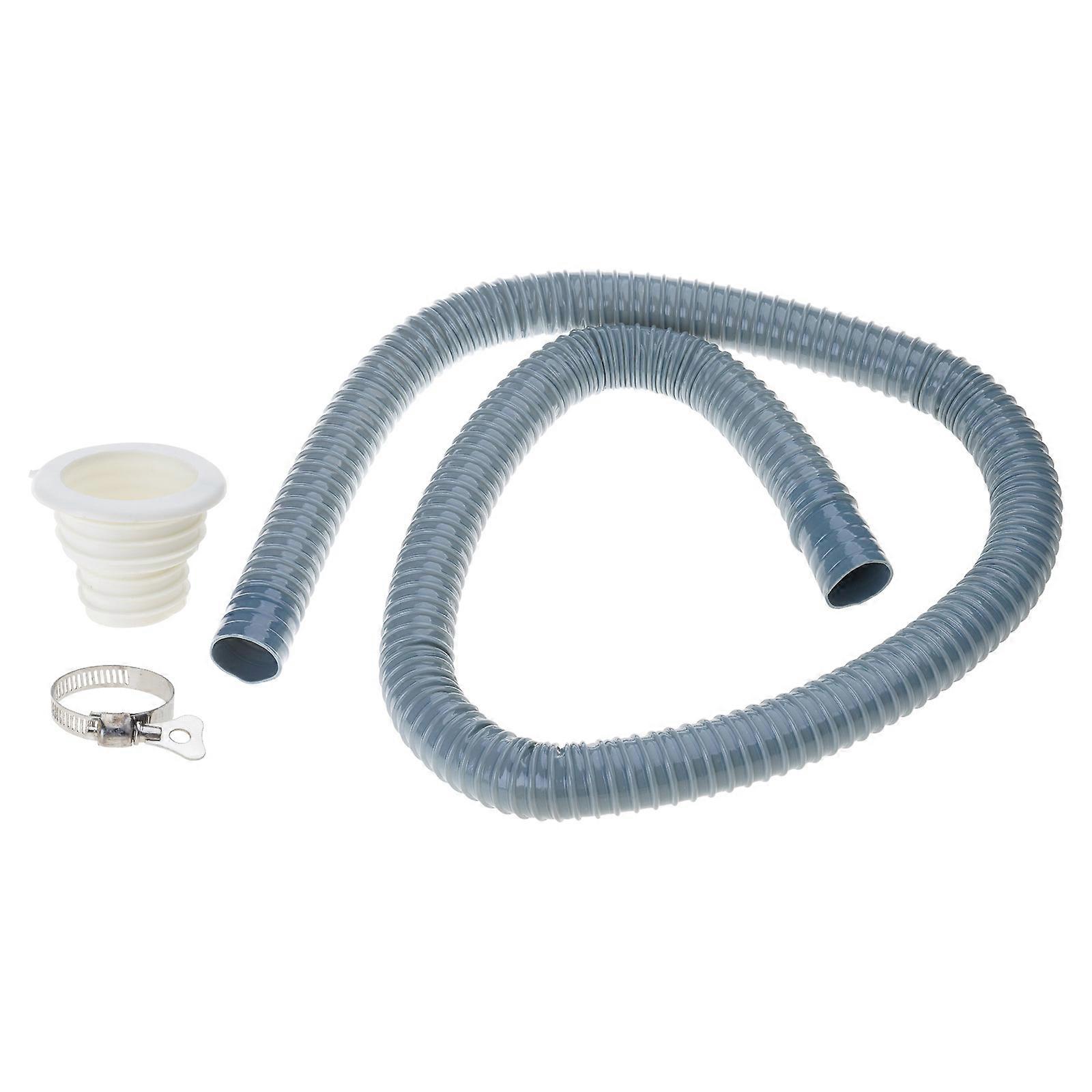 PVC Drain Hose PVC Drainage Hose Home Improvement Drain Pipe Simple to Use Designed for Efficient Water Flows In Sinks Multicolor