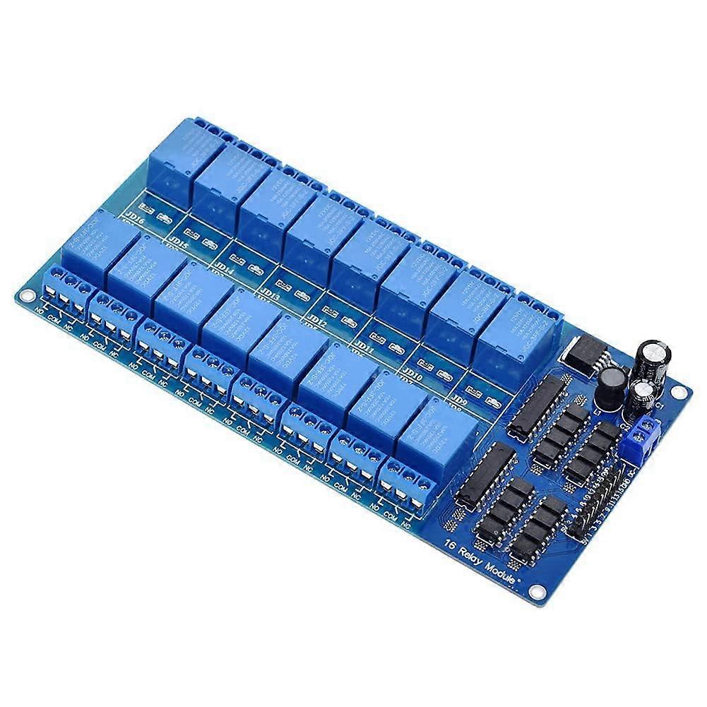 16 Channel 12V Relay Module with Optocoupler Low Level Trigger Expansion Board for Raspberry Pi