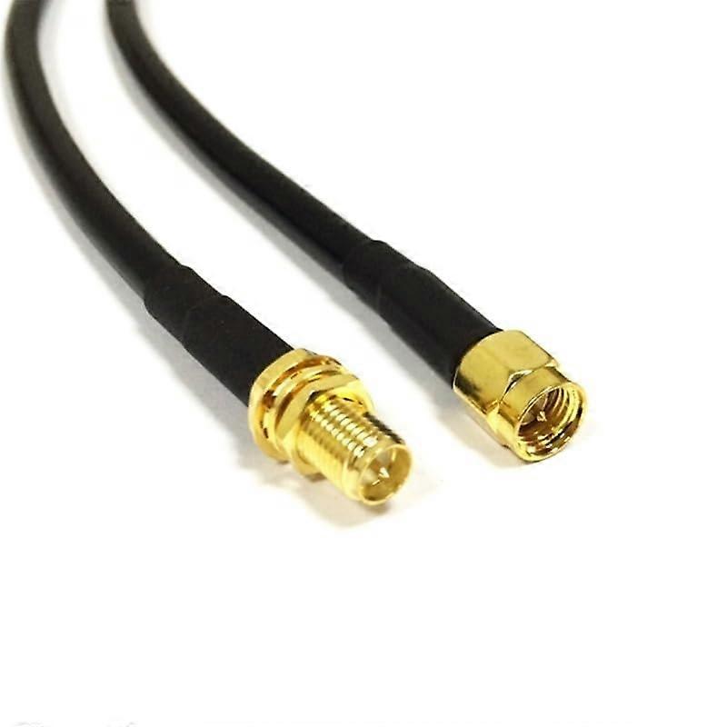 WiFi Antenna Extender Cable RPSMA Female to SMA Male RG58 400cm for Router and Signal Boost