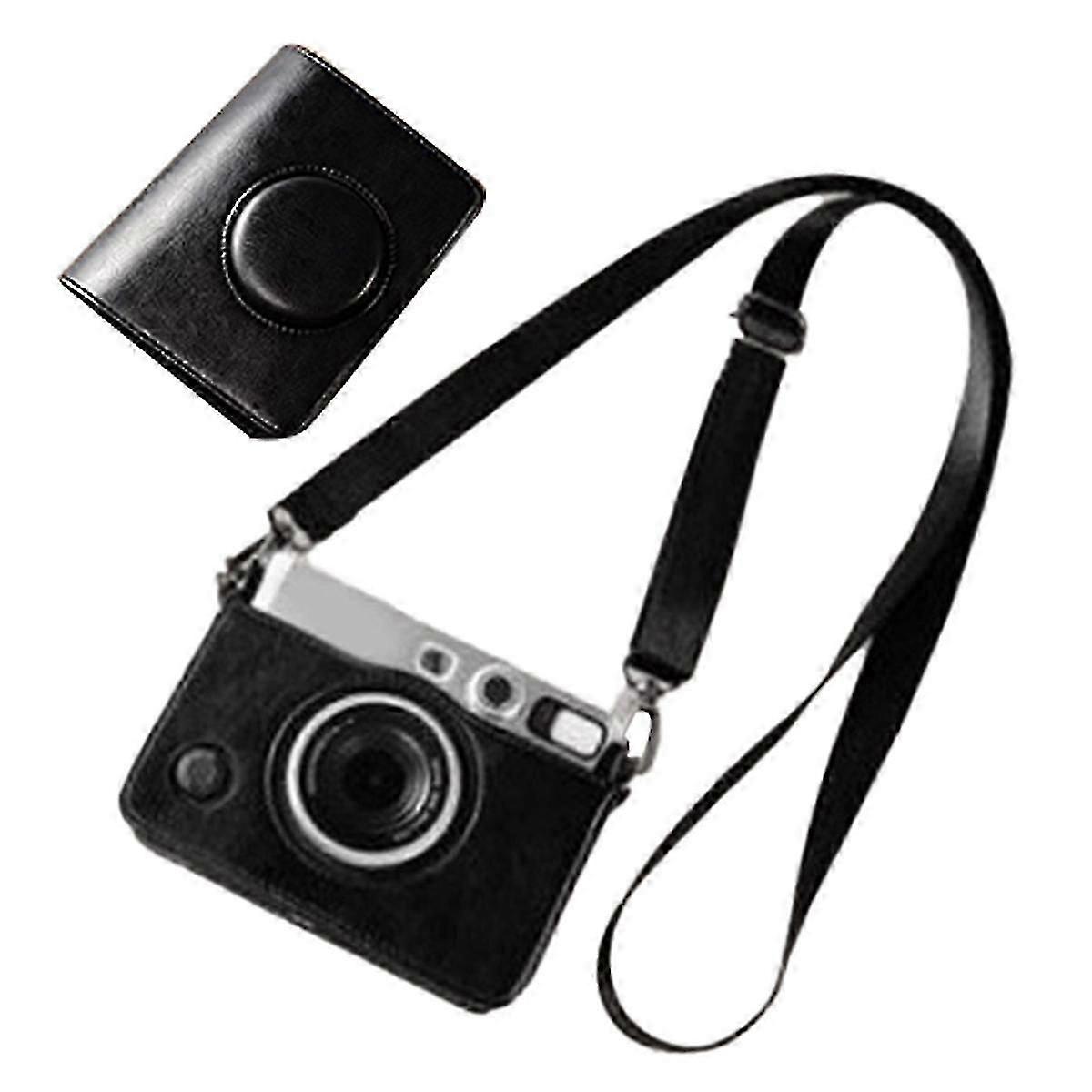 Compact Case for Fujifilm Instax Mini EVO Camera with Strap - UK Photography