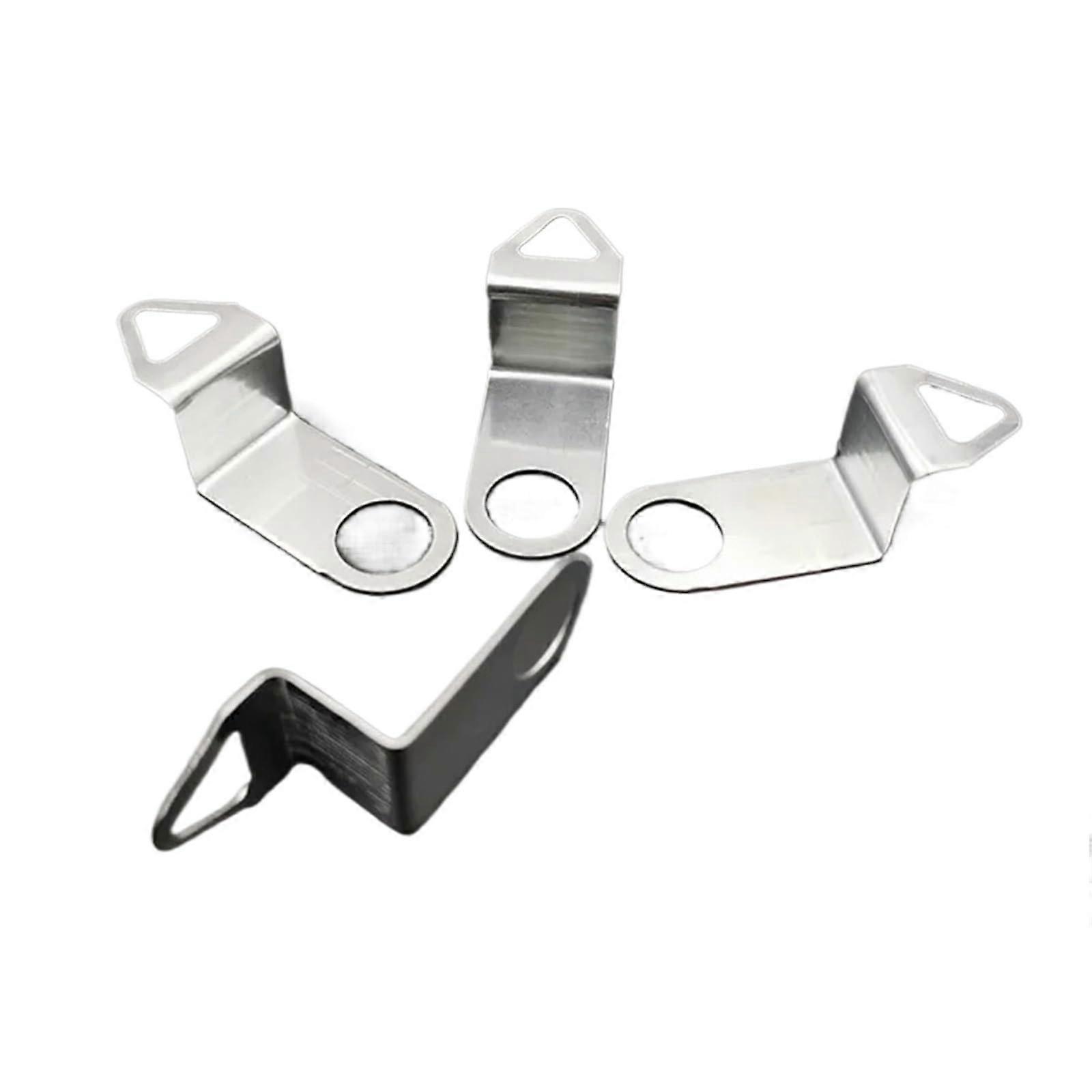 Wall Clock Hanger 30PCS Silver Metal Hooks for Secure Wall Mounting and DIY Clock Projects