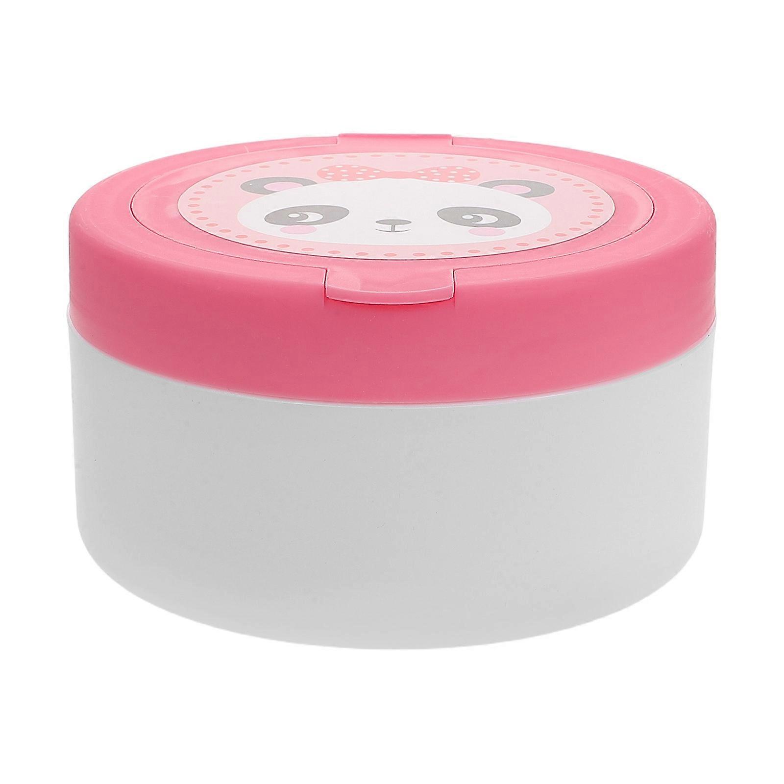 Puff Container Fluffy Makeup Powder Dispenser