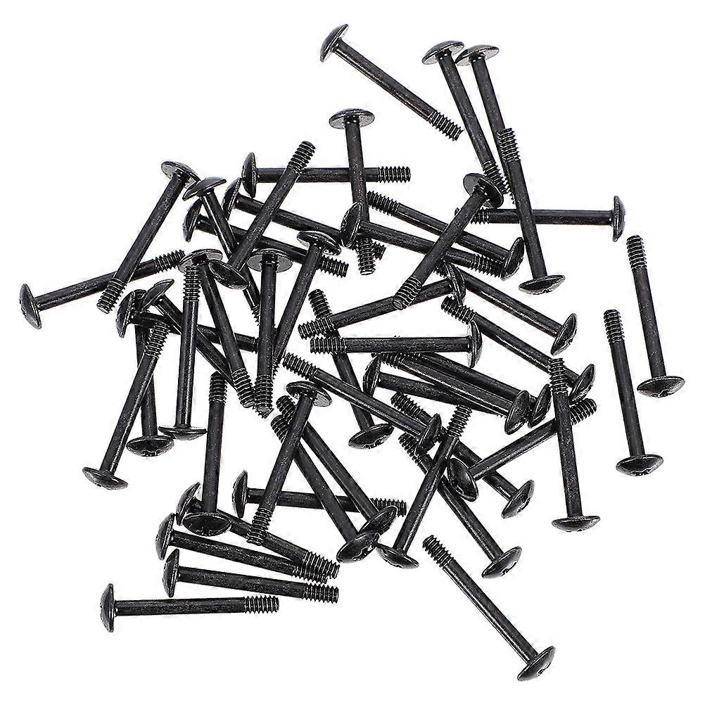 Computer Case Fan Screws for Radiator Long Metal Mounting 100Pcs Set