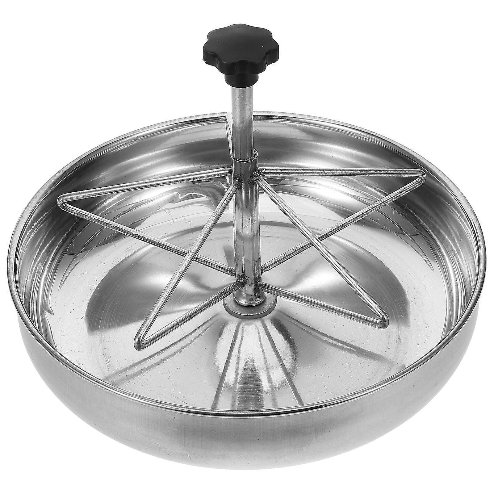 Convenient Pig Feeder Stainless Steel Feeding Container Stable Design